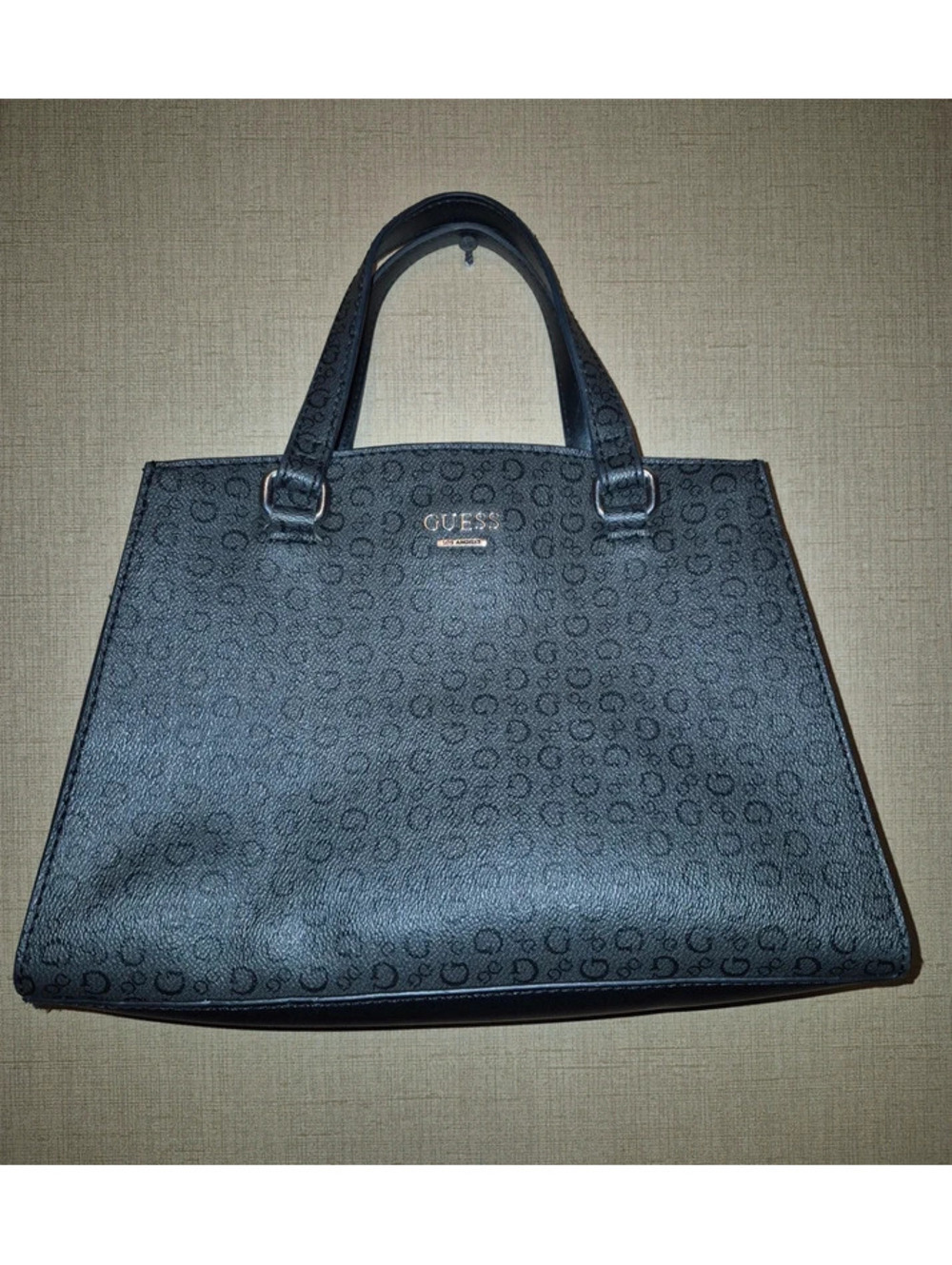 Black GUESS Women's Purse with Zipper Wallet - Very Good Condition